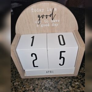 Wooden Perpetual Calendar